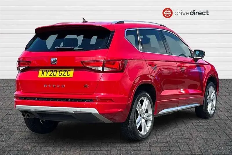 Used Seat Ateca FR 150 HP (110 kW) 2020 Red SUV