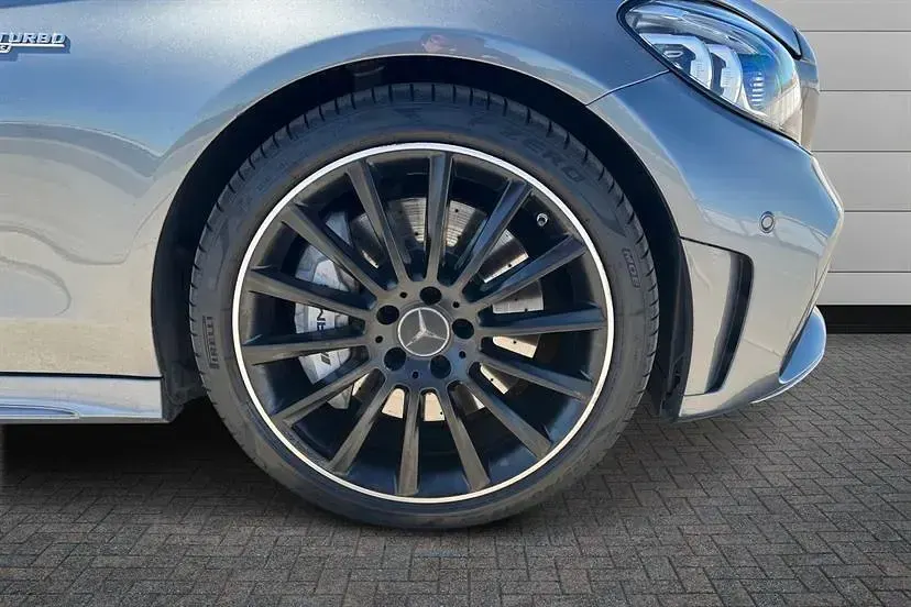 Usado Mercedes C43 AMG 390 HP (286 kW) 2019 Cinzento Coupé