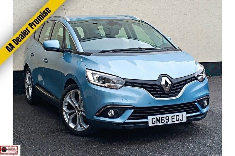 Sky blue Used 2020 Renault Grand Scénic IV Iconic MPV | £12,750 (Good price) - Image 1/3