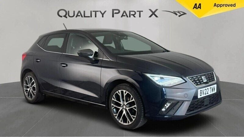 Blue Used 2022 Seat Ibiza XCELLENCE Hatchback | £12,700 (Good price) - Image 1/4