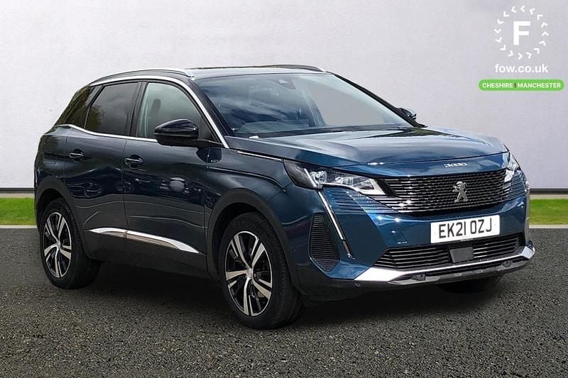 Blue Used 2021 Peugeot 3008 GTi Estate | £17,699 (Fair price) - Image 1/4