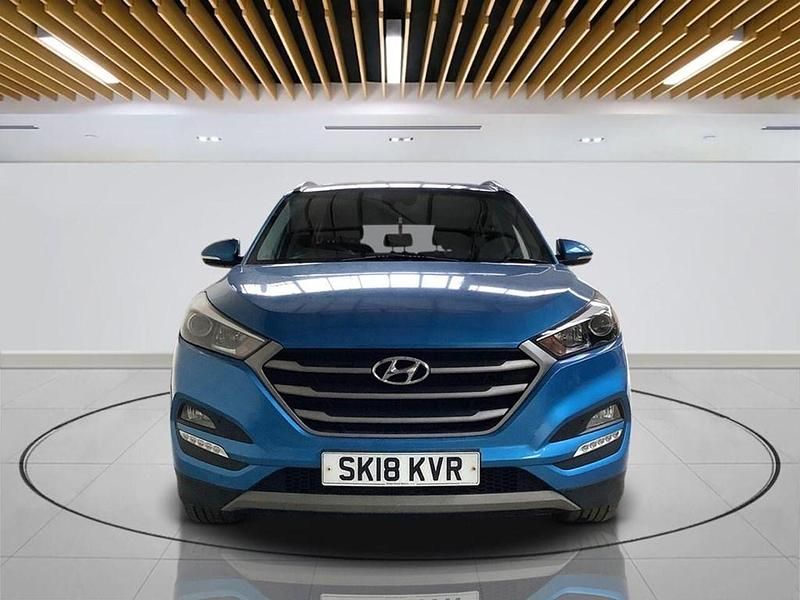Used Hyundai Tucson SE 136 HP (100 kW) 2018 Blue SUV