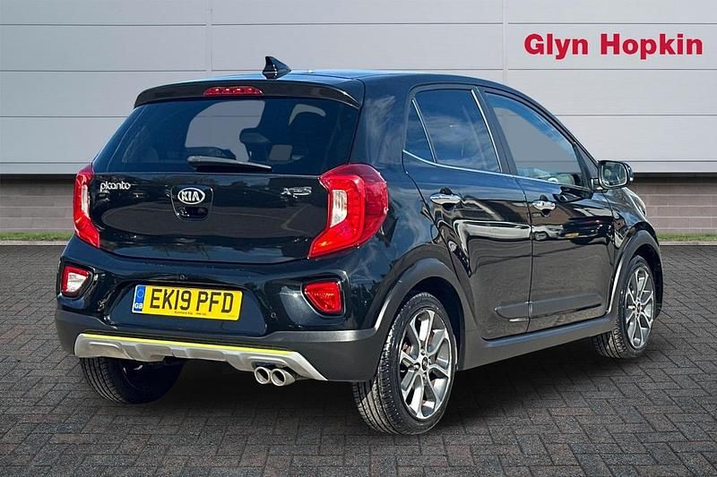 Used Kia Picanto X-Line 84 HP (61 kW) 2019 Black Hatchback