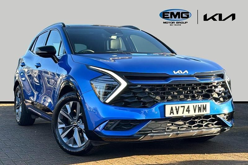 Blue Used 2025 Kia Sportage GT-Line S SUV | £29,795 (Good price) - Image 1/3