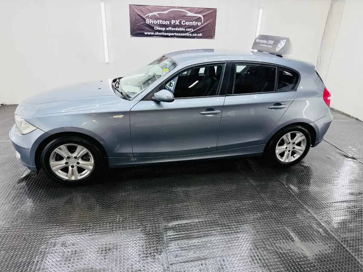 Usado BMW 116 2007 Azul Utilitario