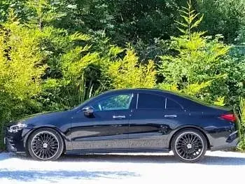 Used Mercedes CLA220 AMG Line Premium Plus 190 HP (139 kW) 2025 Black Coupe