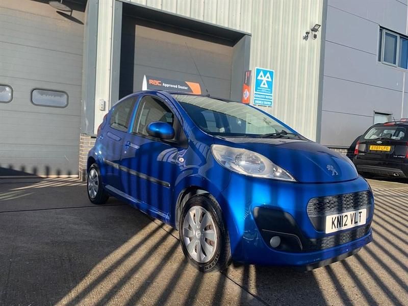 Blue Used 2012 Peugeot 107 Active Hatchback | £3,390 (Fair price) - Image 1/4