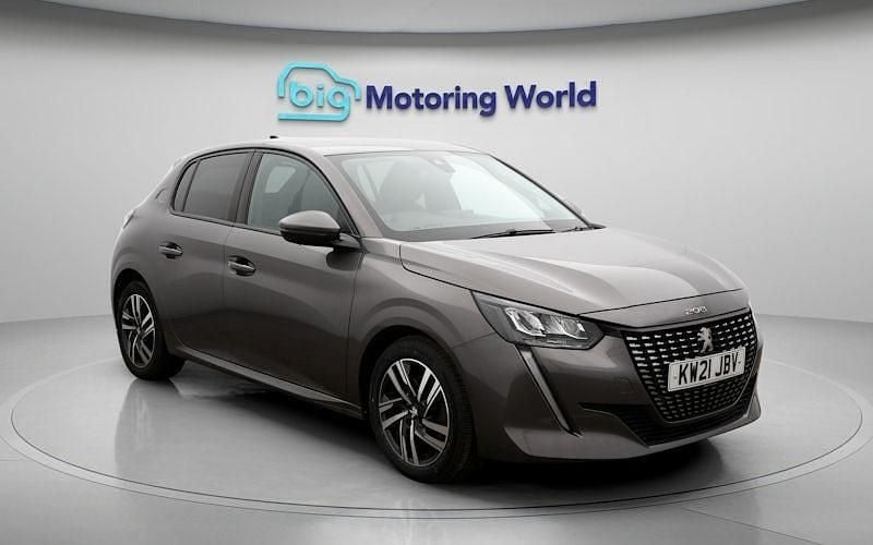 Used Peugeot 208 Allure Premium 102 HP (75 kW) 2021 Grey Hatchback