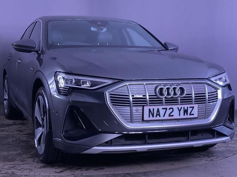 Grey Used 2022 Audi e-tron S-Line SUV | £22,499 (Good price) - Image 1/4
