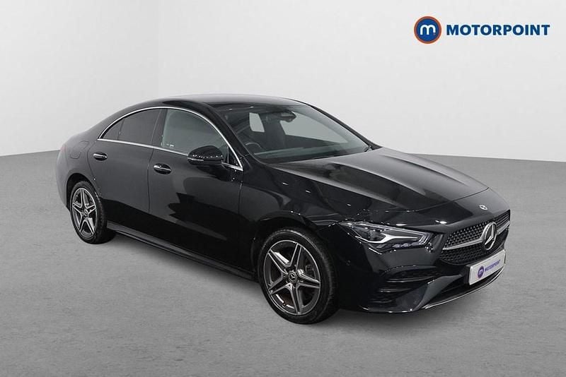 Black Used 2023 Mercedes CLA250e Executive Sedan | £24,199 (Fair price) - Image 1/4
