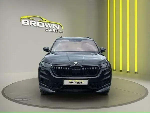 Used Skoda Kodiaq SportLine 150 HP (110 kW) 2021 Black SUV