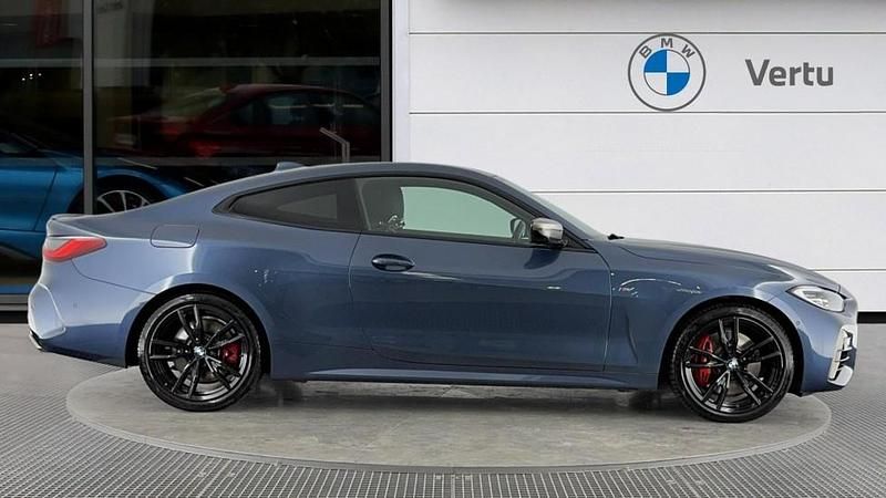 Used BMW M440 M Sport 369 HP (271 kW) 2021 Blue Sedan