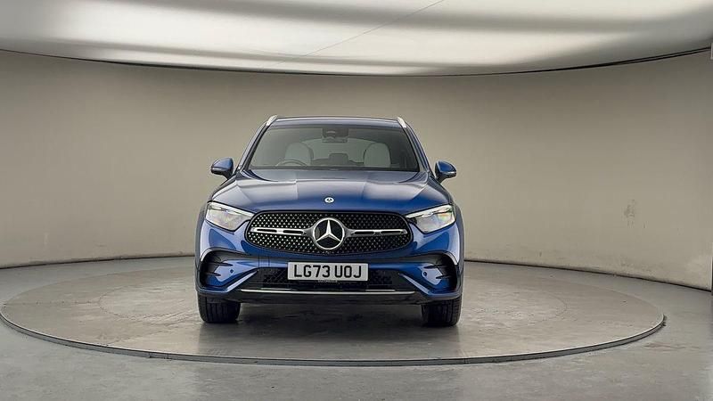 Used Mercedes GLC300e AMG line 2023 Spectral blue SUV