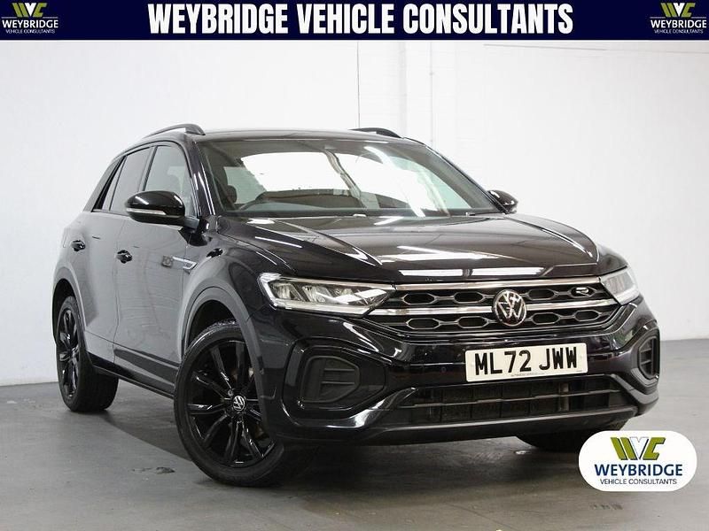 Black Used 2022 VW T-Roc R-line SUV | £24,695 (A bit pricey) - Image 1/4