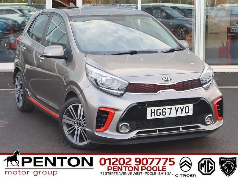 Silver Used 2017 Kia Picanto GT-Line S Hatchback | £9,490 (Fair price) - Image 1/4