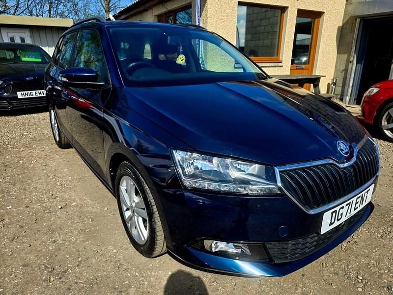 Used Skoda Fabia SE 2021 Blue Hatchback