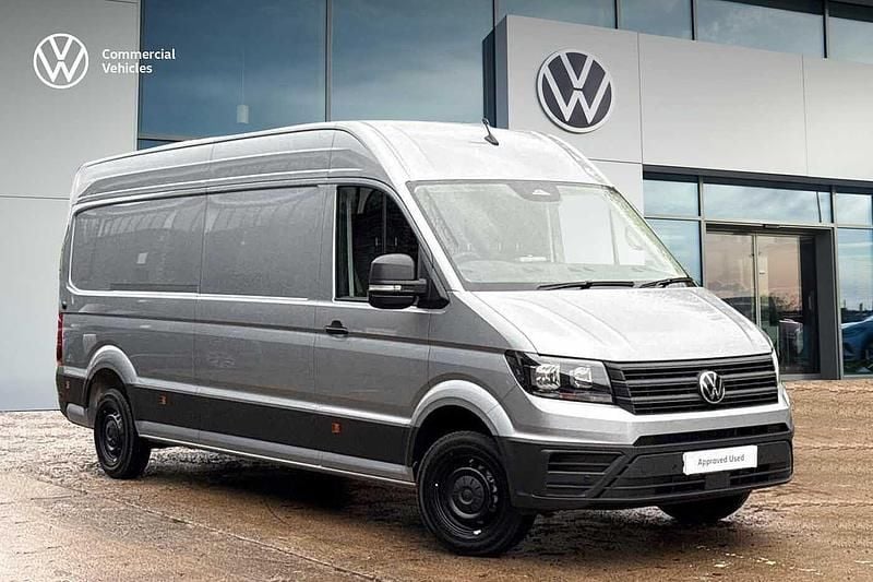 Silver New 2025 VW Crafter Van | £36,391 (Super price) - Image 1/4