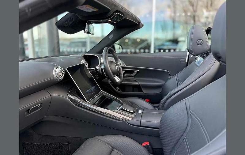 Used Mercedes SL55 AMG Premium Plus 469 HP (344 kW) 2022 Red Cabriolet