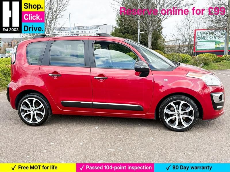 Used Citroën C3 Picasso Platinum 110 HP (80 kW) 2017 Red MPV