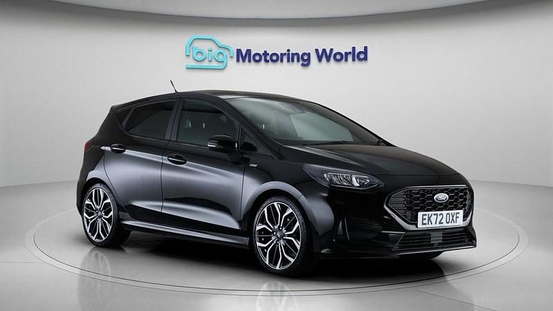 Used Ford Fiesta ST-Line X 125 HP (91 kW) 2022 Black Hatchback