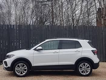 New VW T-Cross Match 95 HP (69 kW) 2025 White SUV