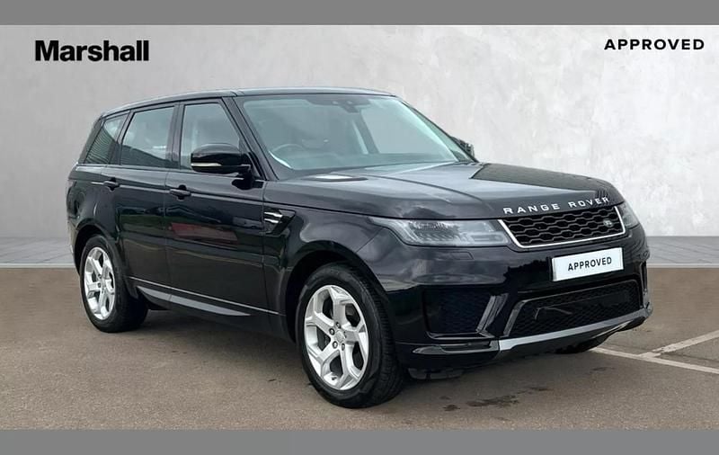 Solid narvik black Used 2020 Land Rover Range Rover Sport HSE SUV | £31,089 (Fair price) - Image 1/4