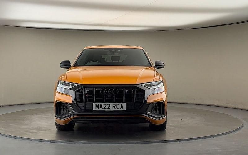 Used Audi SQ8 Black Edition 507 HP (372 kW) 2022 Dragon orange metallic SUV