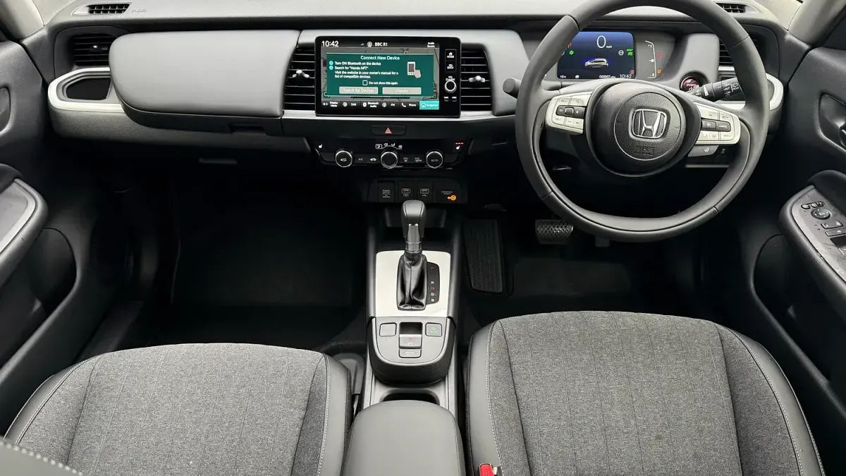 Ny Honda Jazz Advance 122 HK (89 kW) 2025 Vit Halvkombi