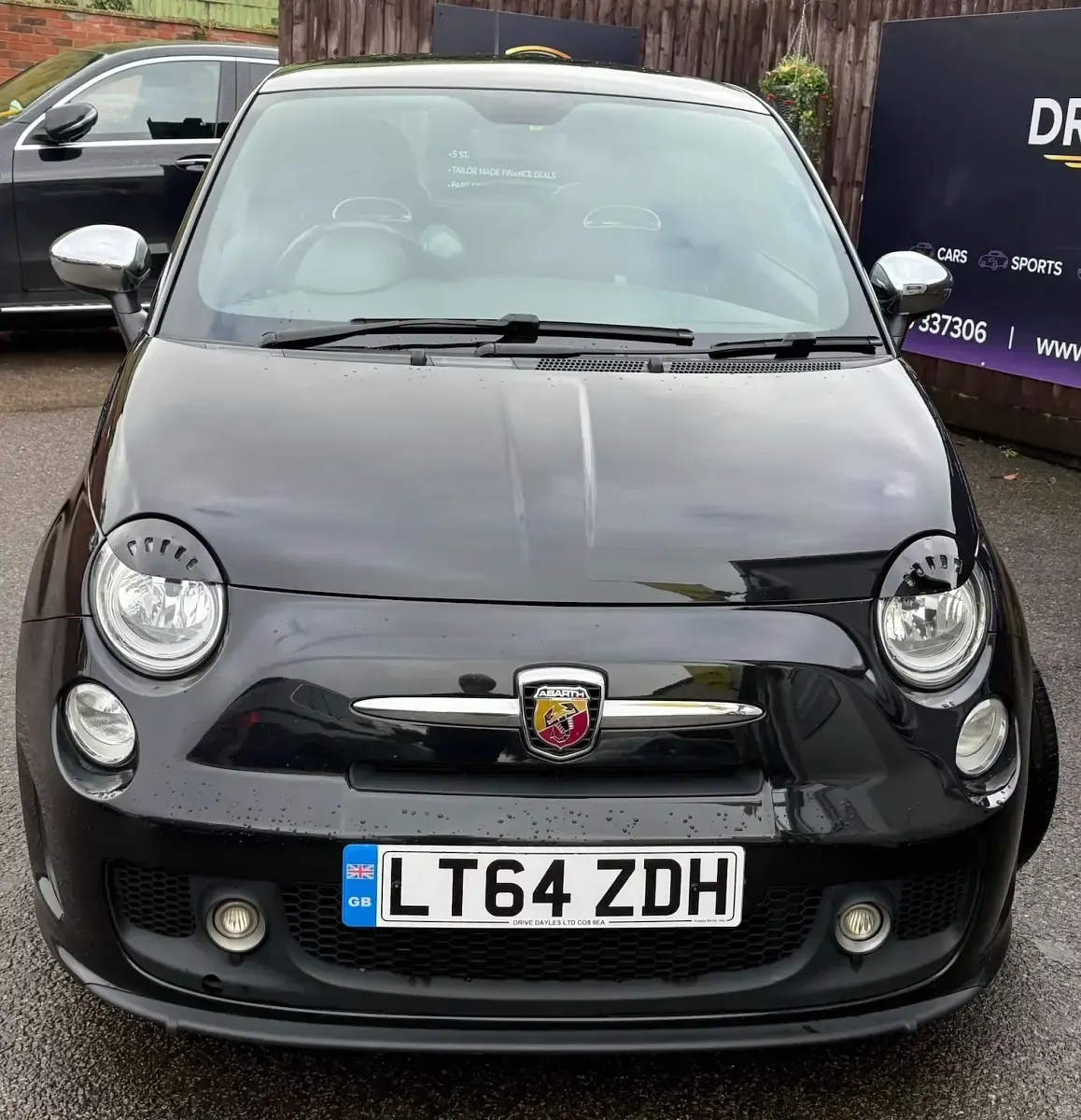 Used Abarth 500 2014 Black Hatchback