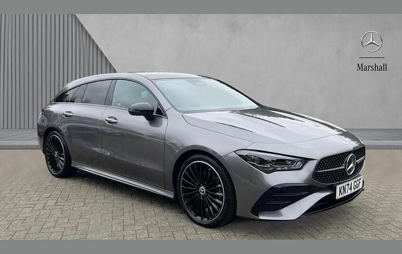 Grey Used 2024 Mercedes CLA220 Shooting Brake AMG Line Premium Plus Estate | £33,890 - Image 1/4