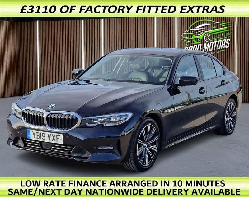 Begagnad BMW 320 Performance 2019 Svart Sedan