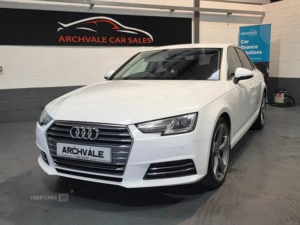 Used Audi A4 190 HP (139 kW) 2017 White Sedan