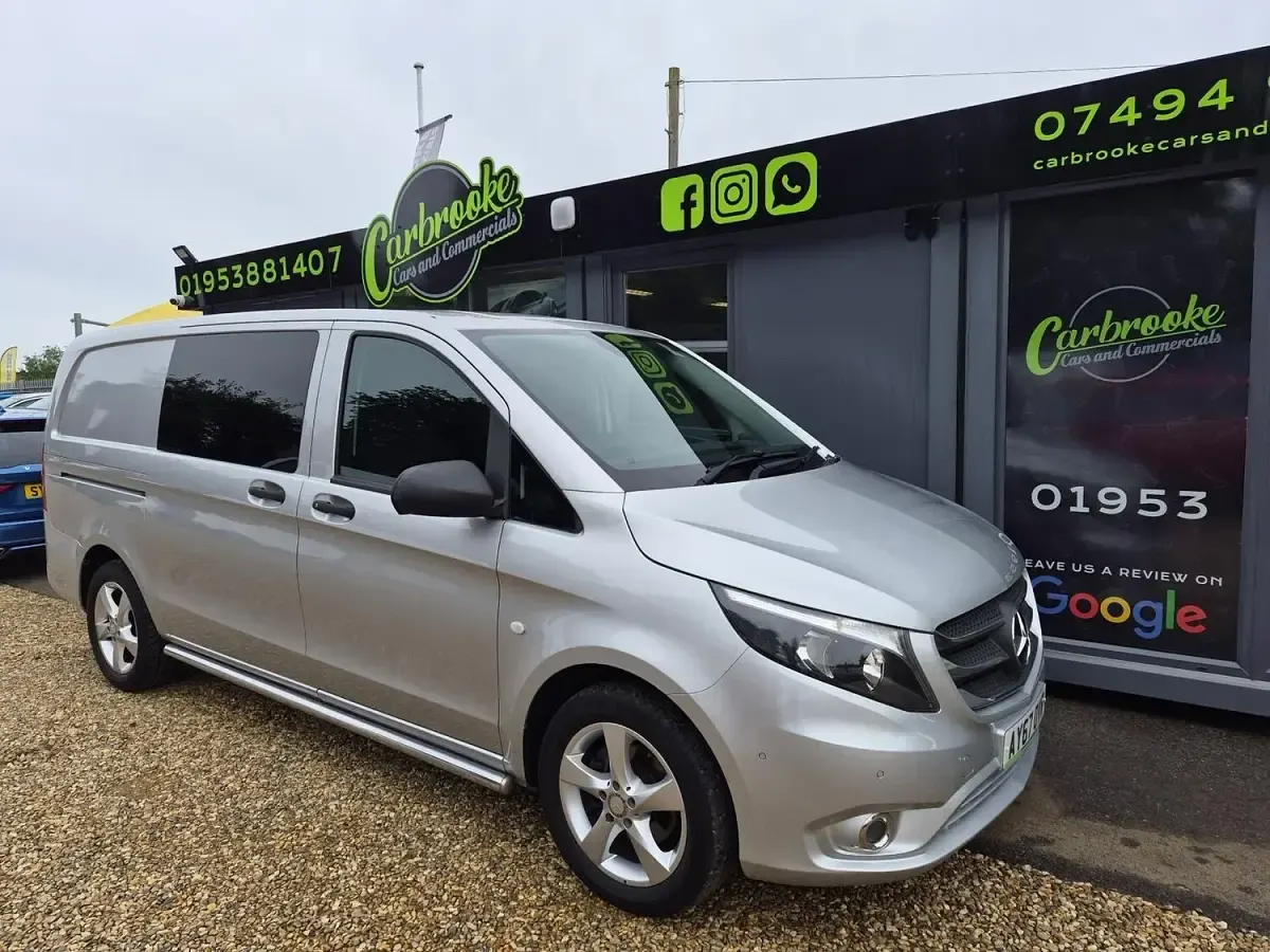 Used Mercedes Vito 161 HP (118 kW) 2017 Silver Van