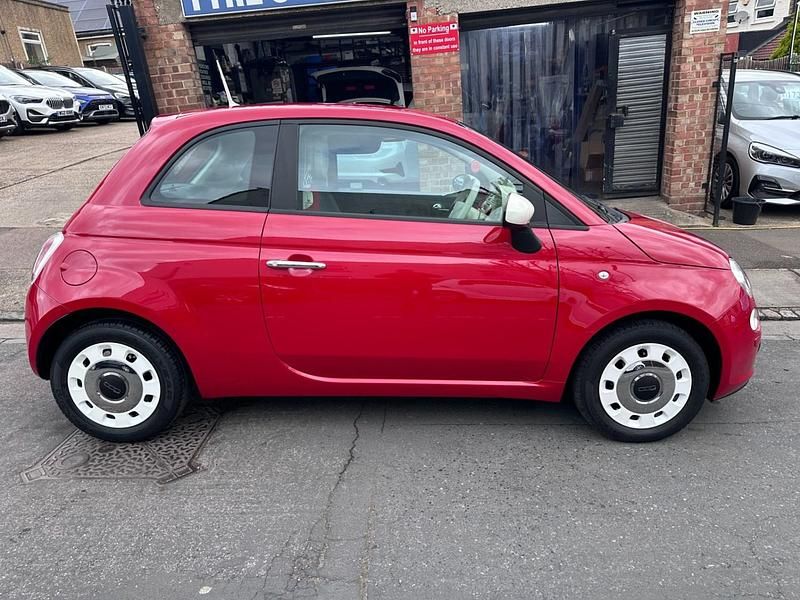 Used Fiat 500 69 HP (50 kW) 2015 Red Hatchback