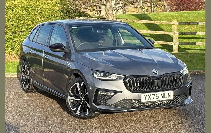 Grey New 2025 Skoda Scala Monte Carlo Hatchback | £23,495 (A bit pricey) - Image 1/4