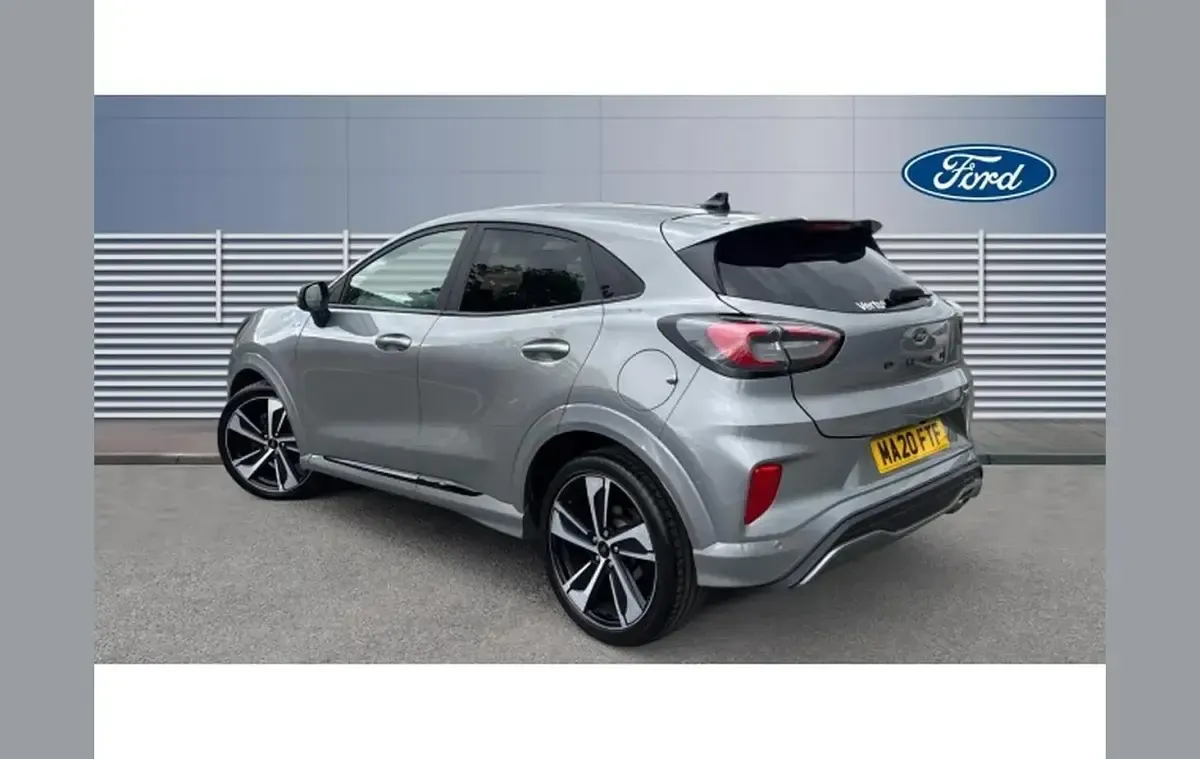 Used Ford Puma ST-Line X 155 HP (114 kW) 2020 Silver SUV