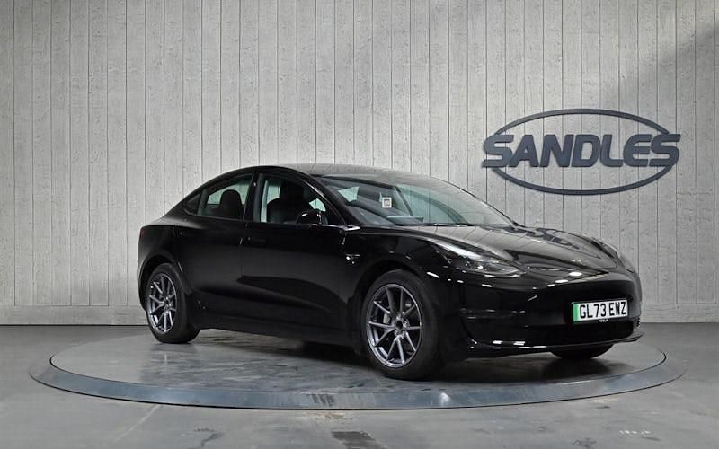 Used Tesla Model 3 Long Range RWD 366 kW (498 HP) 2023 Black Sedan