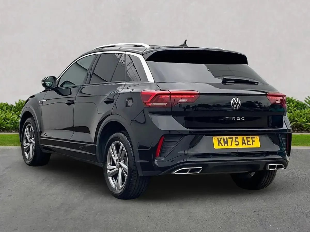 Used VW T-Roc R-line 150 HP (110 kW) 2025 Black SUV