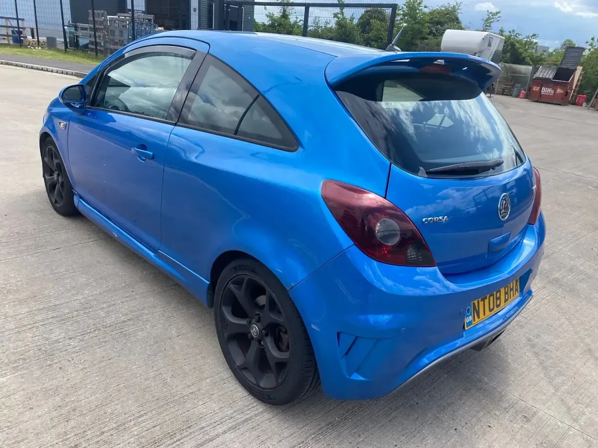 Used Vauxhall Corsa 2008 Blue Hatchback