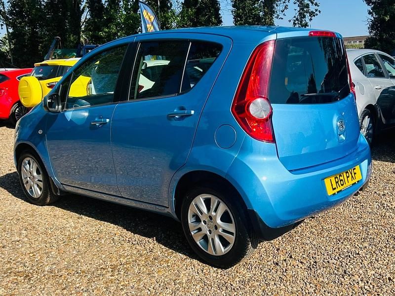 Used Vauxhall Agila 94 HP (69 kW) 2011 Blue MPV