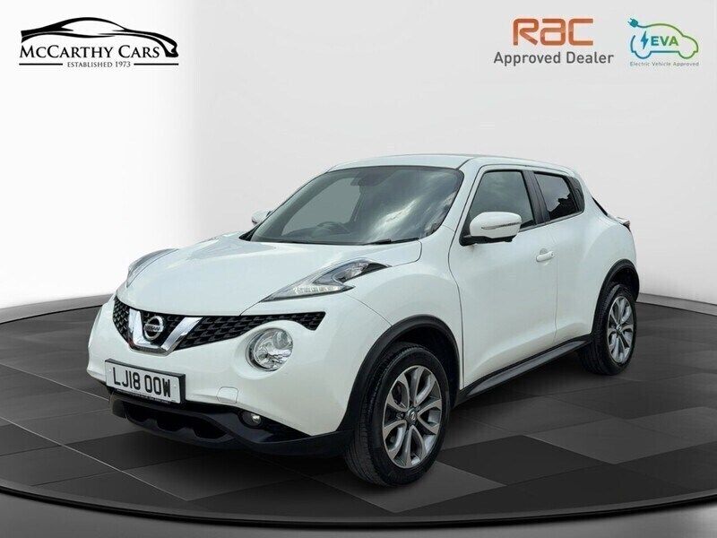 White Used 2018 Nissan Juke Tekna SUV | £10,795 (Fair price) - Image 1/1