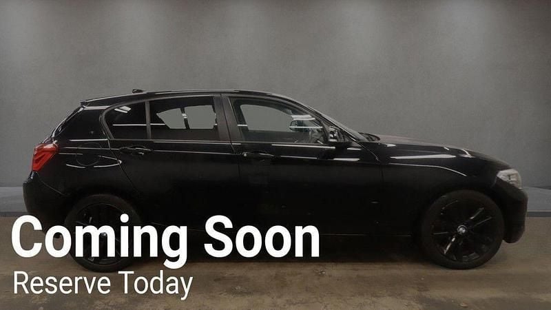 Used BMW 116 Sport Line 2016 Black Hatchback