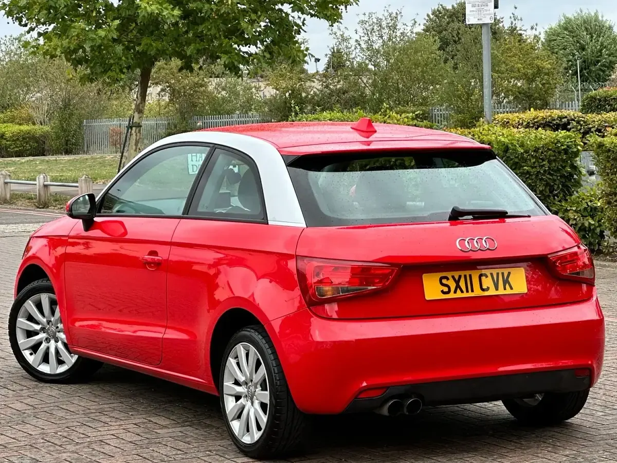Used Audi A1 Sport 122 HP (89 kW) 2011 Red Hatchback