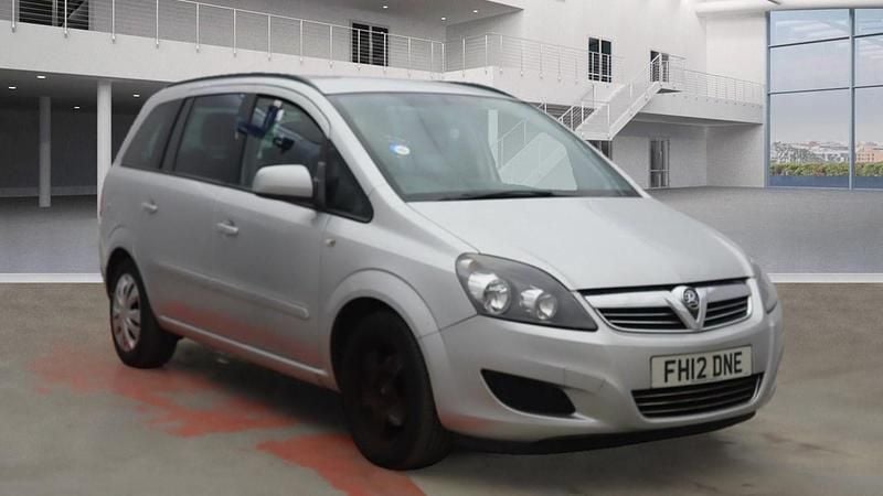 Silver Used 2012 Vauxhall Zafira MPV | £2,500 (Good price) - Image 1/1