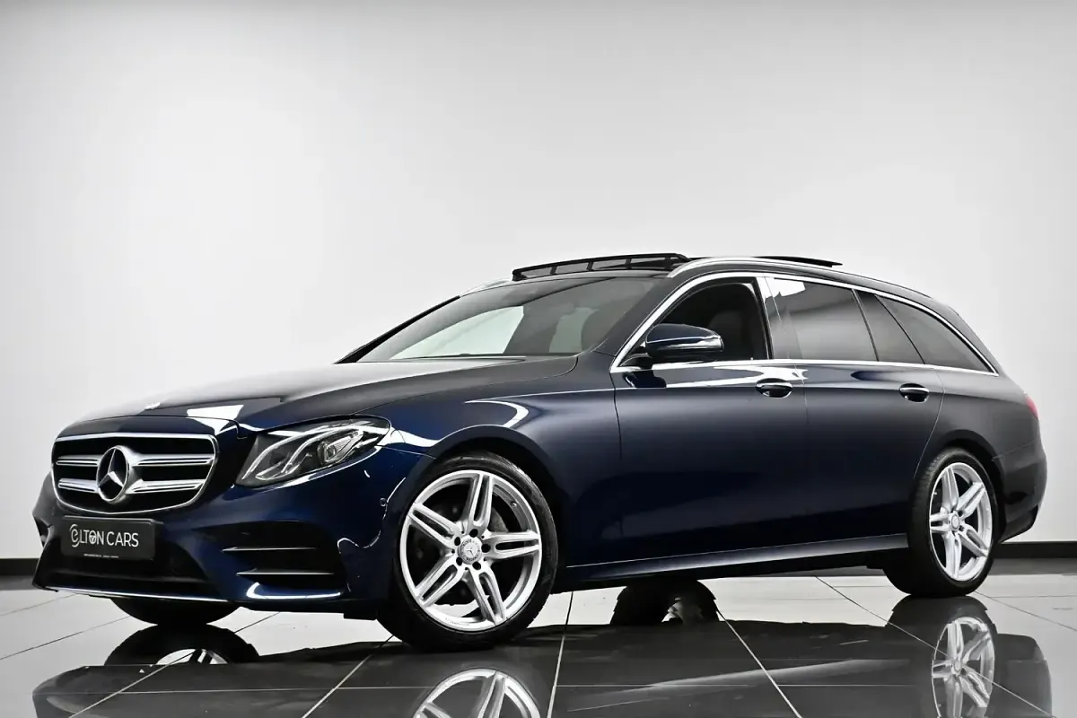 Used Mercedes E220 AMG Line Premium 2016 Blue Estate