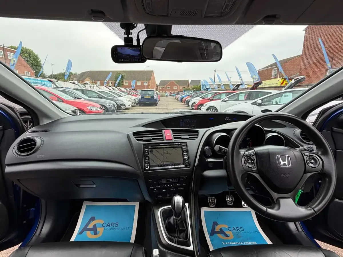 Used Honda Civic EX 142 HP (104 kW) 2012 Blue Hatchback