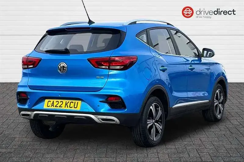 Used MG ZS Excite 106 HP (77 kW) 2022 Blue SUV