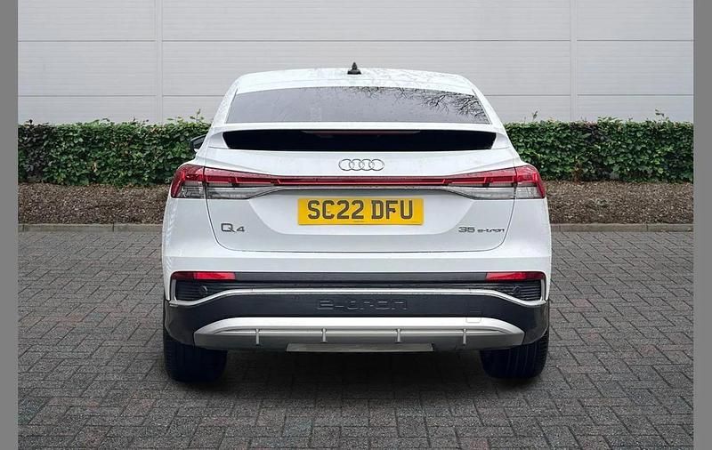 Used Audi Q4 Sportback e-tron S-Line 123 kW (168 HP) 2022 White SUV