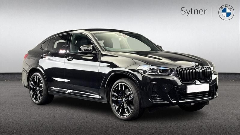 Black Used 2022 BMW X4 M Sport SUV | £44,500 (Fair price) - Image 1/4