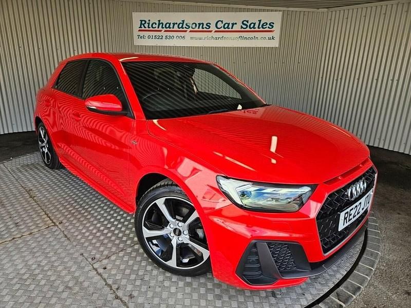 Used Audi A1 Sportback S-Line 110 HP (80 kW) 2022 Red Hatchback